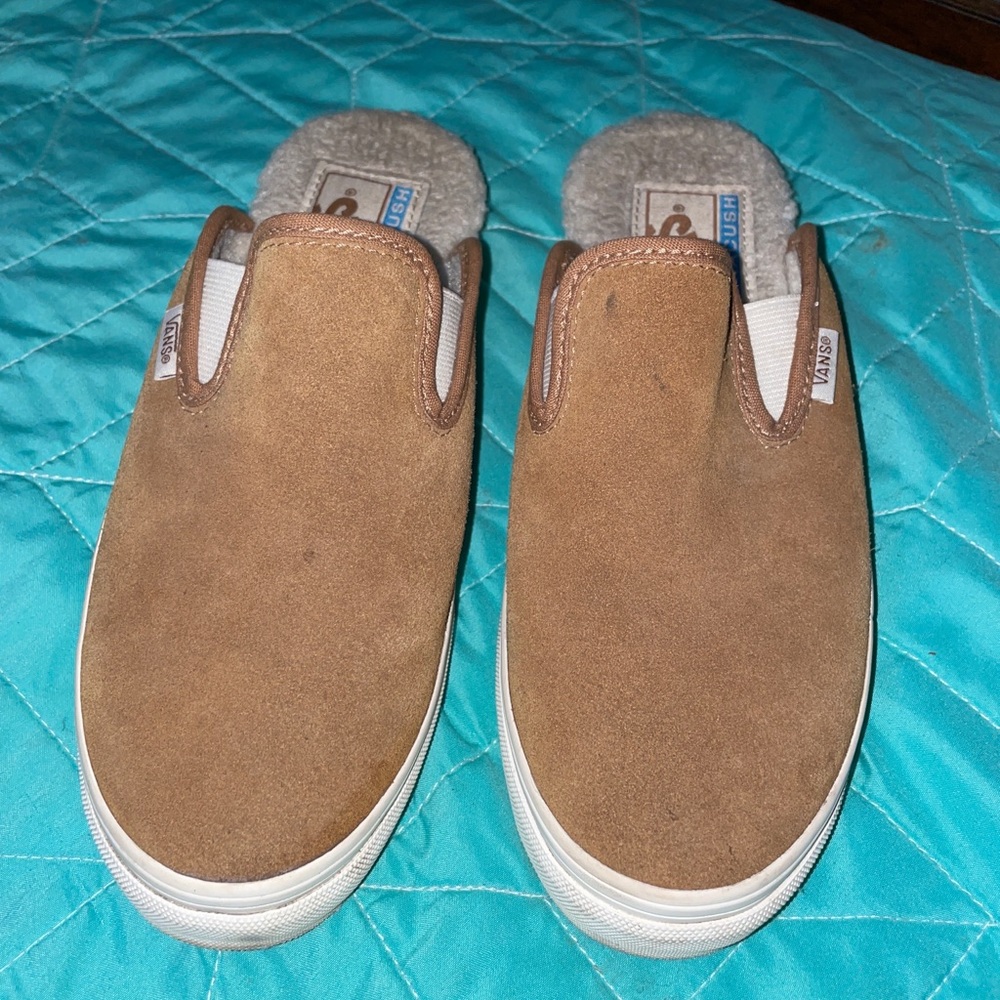 Vans ultracuah 🤎size 6 Slip on backless brown vans womens